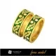 3D Wedding Ring With Enamel - Free 3D Model Home, Bijoux 3D CAO, Bijoux 3D Gratuits, Anneaux 3D CAO, Bandes de Mariage 3D, Bande
