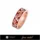 3D Wedding Ring With Enamel - Free 3D Model Home, Jewelry 3D CAD, Free 3D Jewelry, Rings 3D CAD , Wedding Bands 3D, Eternity Ba