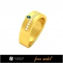 3D Wedding Ring - Free 3D Model