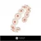 3D Bracelet With Diamonds Home, Jewelry 3D CAD, Bracelets 3D CAD , 3D Diamond Bracelets, 3D Bracelets, 3D Cuff Bracelet