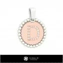 3D Pendant With Letter D