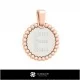 3D Pendant With Letter E Home, Bijuterii 3D , Pandative 3D CAD, Pandativ cu Litere 3D , Pandativ cu Bile 3D 