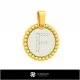 3D Pendant With Letter F Home, Bijoux 3D CAO, Pendentifs 3D CAO, Pendentifs Lettre 3D, Pendentifs Boule 3D