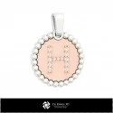 3D Pendant With Letter H