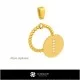 3D Pendant With Letter I Home, Jewelry 3D CAD, Pendants 3D CAD , 3D Letter Pendants, 3D Ball Pendants