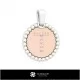 3D Pendant With Letter T Home, Bijuterii 3D , Pandative 3D CAD, Pandativ cu Litere 3D , Pandativ cu Bile 3D 