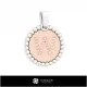 3D Pendant With Letter W Home, Bijuterii 3D , Pandative 3D CAD, Pandativ cu Litere 3D , Pandativ cu Bile 3D 
