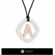 3D Pendant With Letter A Home, Jewelry 3D CAD, Pendants 3D CAD , 3D Letter Pendants