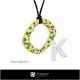 3D CAD Pendant With Letter K Home, Bijuterii 3D , Pandative 3D CAD, Pandativ cu Litere 3D 
