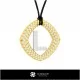3D CAD Pendant With Letter L Home, Bijoux 3D CAO, Pendentifs 3D CAO, Pendentifs Lettre 3D
