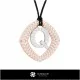 3D CAD Pendant With Letter Q Home, Bijuterii 3D , Pandative 3D CAD, Pandativ cu Litere 3D 