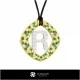 3D CAD Pendant With Letter R Home, Bijuterii 3D , Pandative 3D CAD, Pandativ cu Litere 3D 
