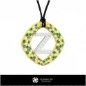 3D CAD Pendant With Letter Z