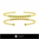 3D CAD Bracelet With Diamonds Home, Jewelry 3D CAD, Bracelets 3D CAD , 3D Cuff Bracelet