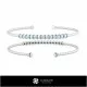 3D CAD Bracelet With Diamonds Home, Bijoux 3D CAO, Bracelets 3D CAO, Bracelets Manchette 3D 