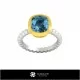 3D CAD Ball Ring Home, Bijoux 3D CAO, Anneaux 3D CAO, Anneaux de Diamant 3D 