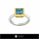 Inel cu Bile-Bijuterii 3D CAD Home, Bijuterii 3D , Inele 3D CAD, Inele cu Diamante 3D