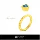 3D CAD Ball Ring Home, Bijoux 3D CAO, Anneaux 3D CAO, Anneaux de Diamant 3D 