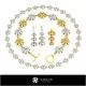3D CAD Jewelry Set Home, Bijoux 3D CAO, Esembles Bijoux 3D CAO