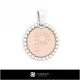 3D CAD Collection of Pendants with Initials Home, Jewelry 3D CAD, Jewelry Collections 3D CAD 