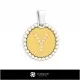 3D CAD Collection of Pendants with Initials Home, Bijoux 3D CAO, Collection Bijoux 3D CAO