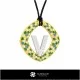 3D CAD Collection of Pendants with Initials Home, Jewelry 3D CAD, Jewelry Collections 3D CAD 