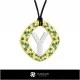 3D CAD Collection of Pendants with Initials Home, Bijoux 3D CAO, Collection Bijoux 3D CAO