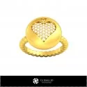 3D CAD Ring with Playing Cards
