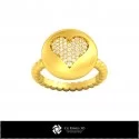 3D CAD Ring with Playing Cards