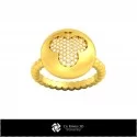 3D CAD Ring with Playing Cards
