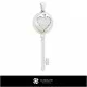 3D CAD Key Pendant with Playing Cards Home, Bijuterii 3D , Pandative 3D CAD, Pandativ cu Diamante 3D 