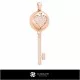 3D CAD Key Pendant with Playing Cards Home, Jewelry 3D CAD, Pendants 3D CAD , 3D Diamond Pendants
