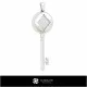 3D CAD Key Pendant with Playing Cards Home, Bijuterii 3D , Pandative 3D CAD, Pandativ cu Diamante 3D 