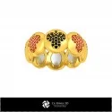 3D CAD Ring with Playing Cards