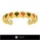 3D CAD Bracelet with Playing Cards Home, Jewelry 3D CAD, Bracelets 3D CAD , 3D Diamond Bracelets, 3D Bracelets, 3D Cuff Bracele