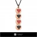 3D CAD Pendant with Playing Cards