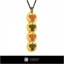 3D CAD Pendant with Playing Cards
