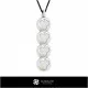 3D CAD Pendant with Playing Cards Home, Bijoux 3D CAO, Pendentifs 3D CAO, Pendentifs Diamant 3D, Pendentifs Boule 3D