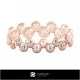 3D CAD Bracelet with Playing Cards Home, Bijuterii 3D , Bratari 3D CAD, Bratari cu Diamante 3D, Bratari 3D, BratarI Manseta 3D