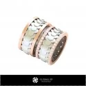 3D CAD Wedding Rings with Playing Cards
