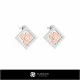 3D CAD Children Earrings with Playing Cards Home, Bijuterii 3D , Cercei 3D CAD, Cercei cu Stifturi 3D, Cercei Copii 3D