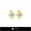3D CAD Earrings with Playing Cards