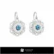 3D CAD Earrings Home, Jewelry 3D CAD, Earrings 3D CAD , 3D Drop Earrings