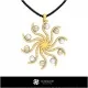 3D CAD Pendant with Pearls Home, Bijuterii 3D , Pandative 3D CAD, Pandativ cu Perle 3D 
