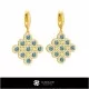 3D CAD Earrings Home, Bijoux 3D CAO, Boucles D'oreilles 3D CAO, Boucles D'oreilles Diamant 3D