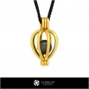 3D CAD Pendant with Pearl- Free 3D Model