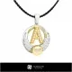 3D CAD Pearl Pendant with Letter A Home, Jewelry 3D CAD, Pendants 3D CAD , 3D Letter Pendants, 3D Pearl Pendants