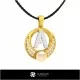 3D CAD Pearl Pendant with Letter A Home, Bijuterii 3D , Pandative 3D CAD, Pandativ cu Litere 3D , Pandativ cu Perle 3D 