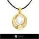 3D CAD Pearl Pendant with Letter C Home, Bijoux 3D CAO, Pendentifs 3D CAO, Pendentifs Lettre 3D, Pendentifs de Perles 3D