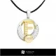 3D CAD Pearl Pendant with Letter F Home, Bijuterii 3D , Pandative 3D CAD, Pandativ cu Litere 3D , Pandativ cu Perle 3D 